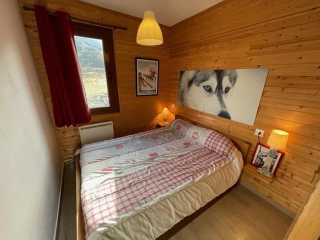 Postel nebo postele na pokoji v ubytování Immodelpas Grizzly