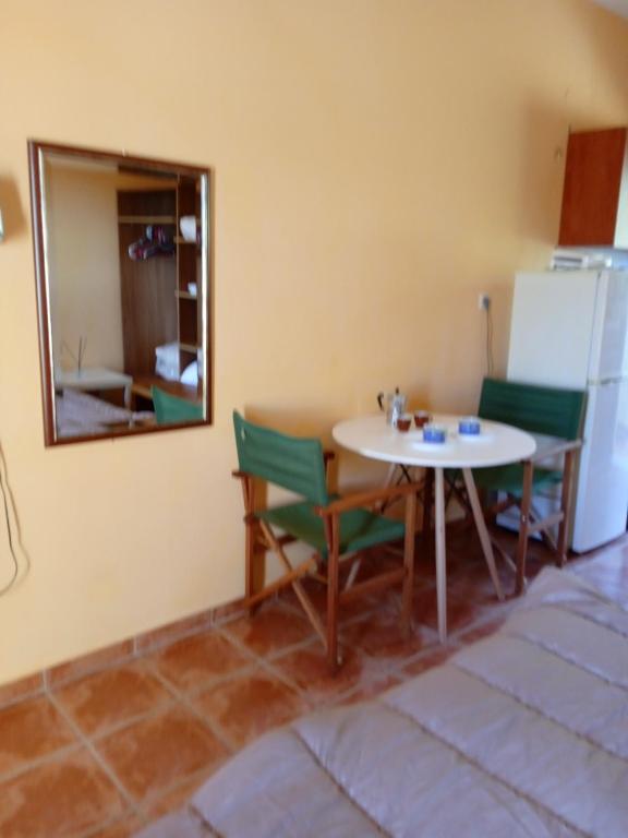 Kuchyň nebo kuchyňský kout v ubytování Villa Krini