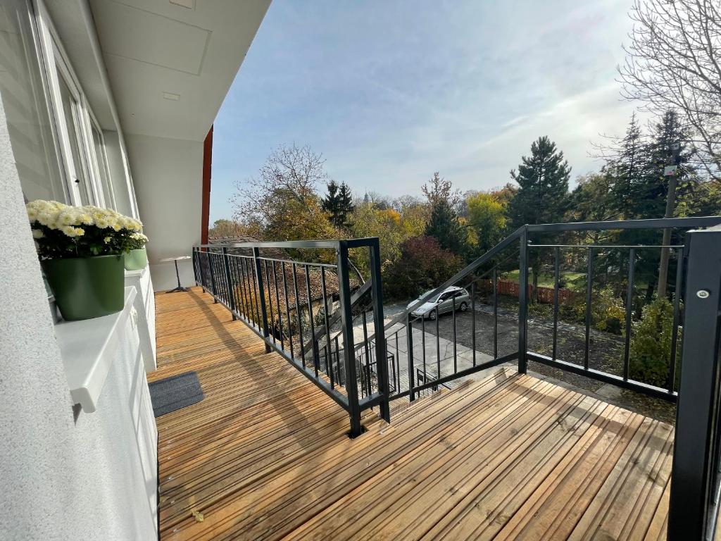 Balkón nebo terasa v ubytování Koliko apartman