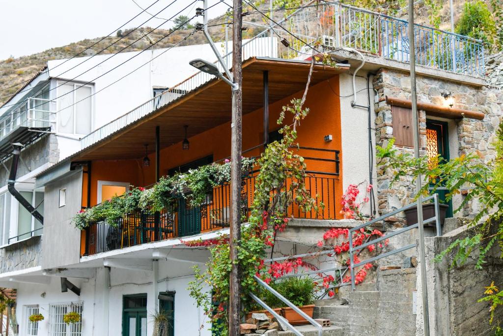 Budova, kde se bed and breakfast nachází