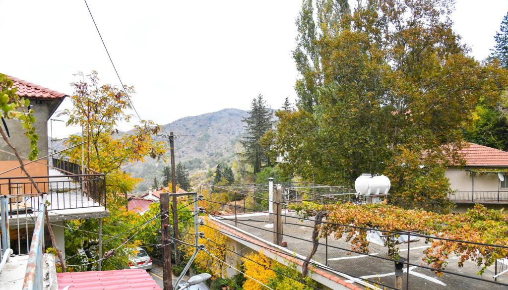 Nespecifikovaný výhled na hory nebo výhled na hory při pohledu z bed and breakfast