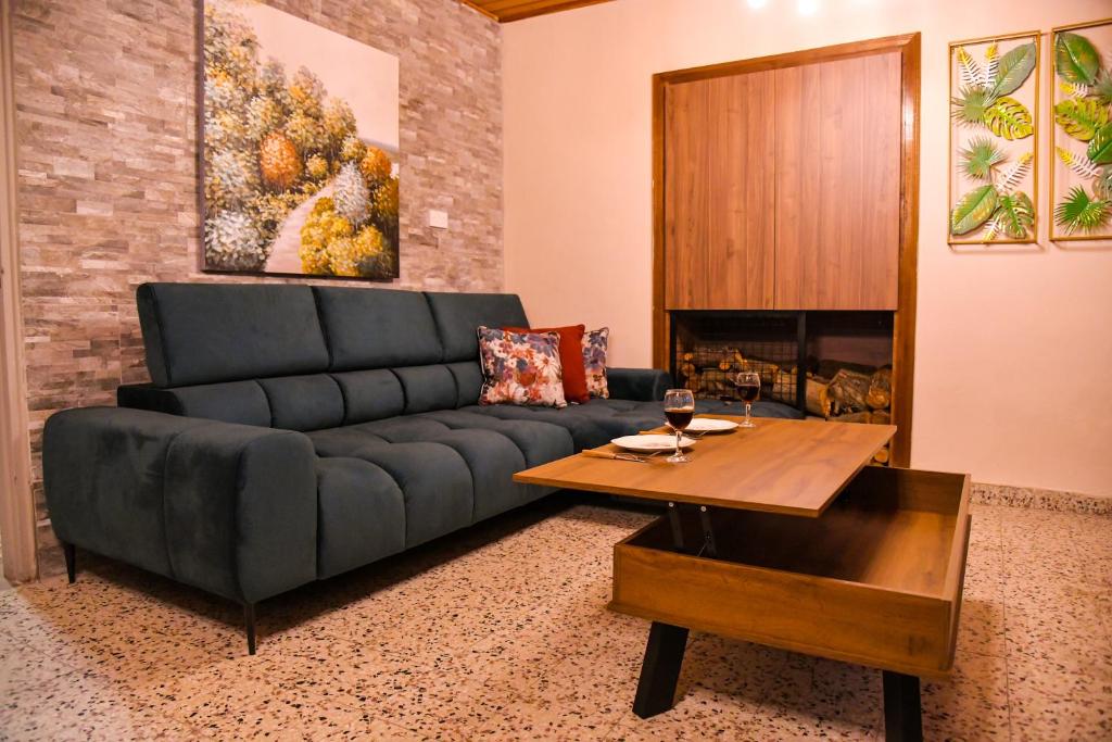 Posezení v ubytování Sophias Cottage