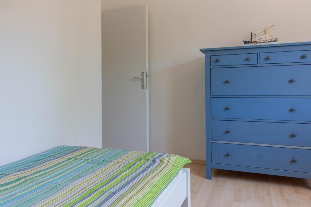 Posteľ alebo postele v izbe v ubytovaní Cozy holiday home Ella Nature with pool near the beach
