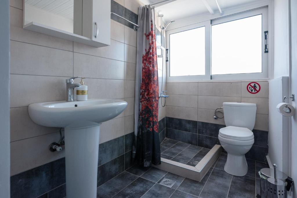 Kúpeľňa v ubytovaní Calliope Rooms