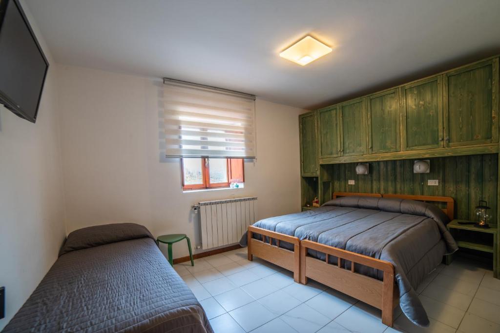 Postel nebo postele na pokoji v ubytování La Pieja