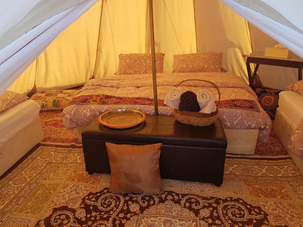 Voodi või voodid majutusasutuse Starwatching Private Camp toas