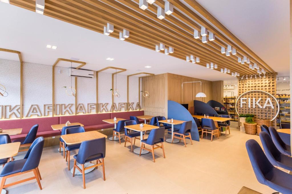 Posezení v ubytování FIKA Residence
