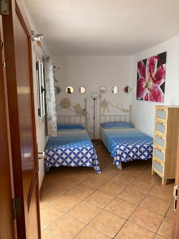 Posteľ alebo postele v izbe v ubytovaní Apartamento ANGELES