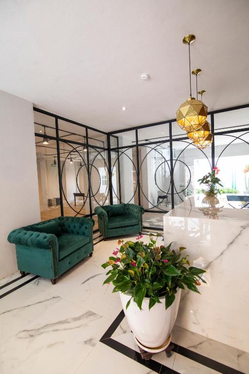 Posezení v ubytování Hotel Casa Arum