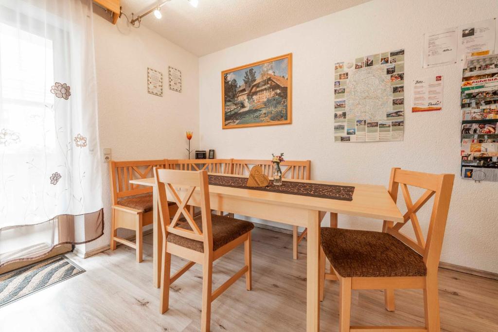 Posezení v ubytování Gaestezimmer Klein