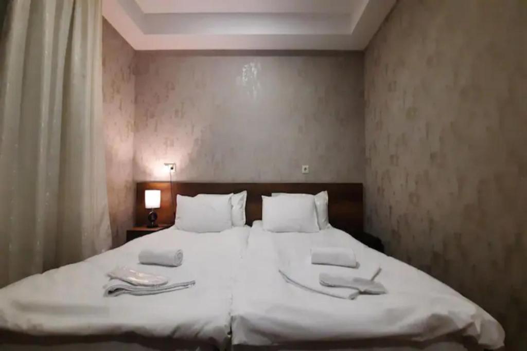 Postel nebo postele na pokoji v ubytování Hotel Goldenera