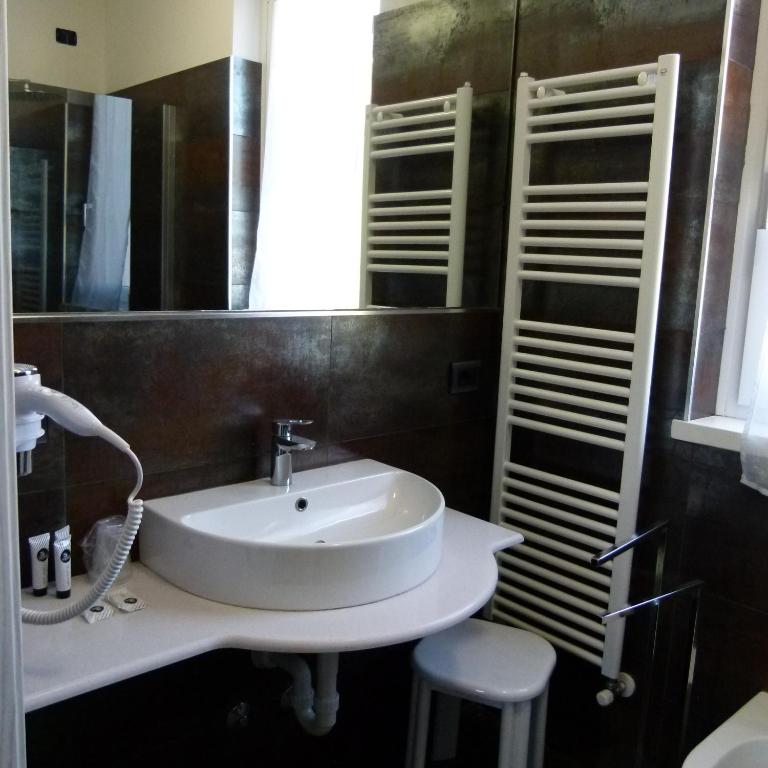 Koupelna v ubytování Boutique Hotel Bel Sito Wellness & Private SPA