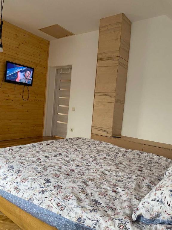 Postel nebo postele na pokoji v ubytování Rest House 6A