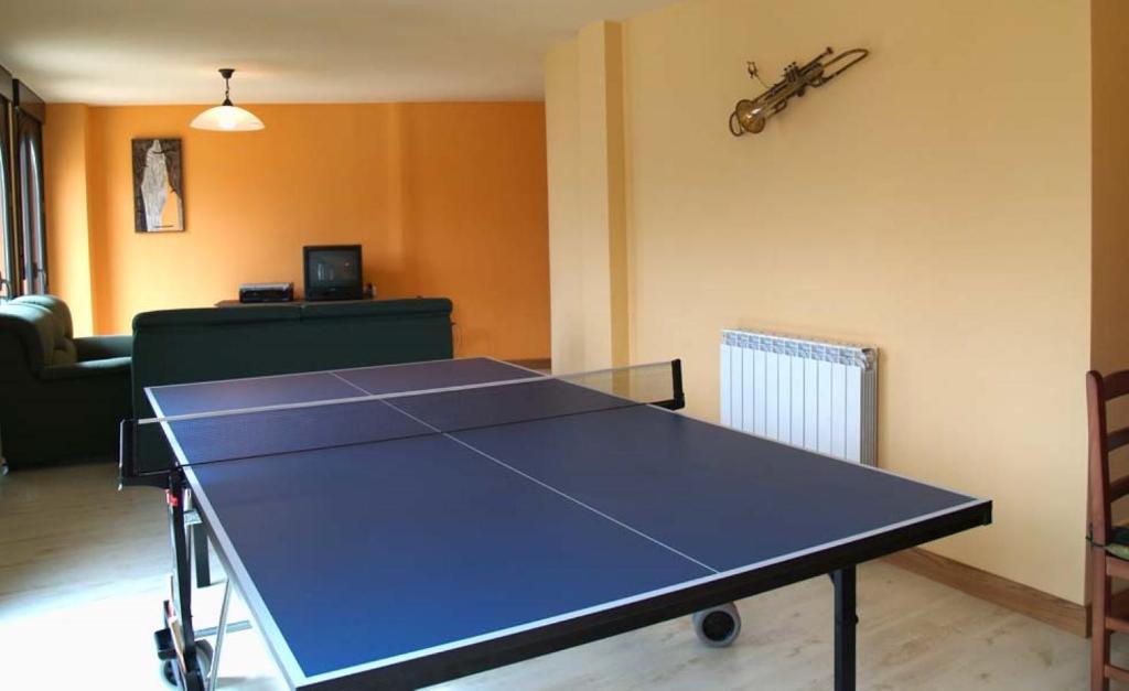 Stolní tenis v ubytování Arkupe Etxea nebo okolí