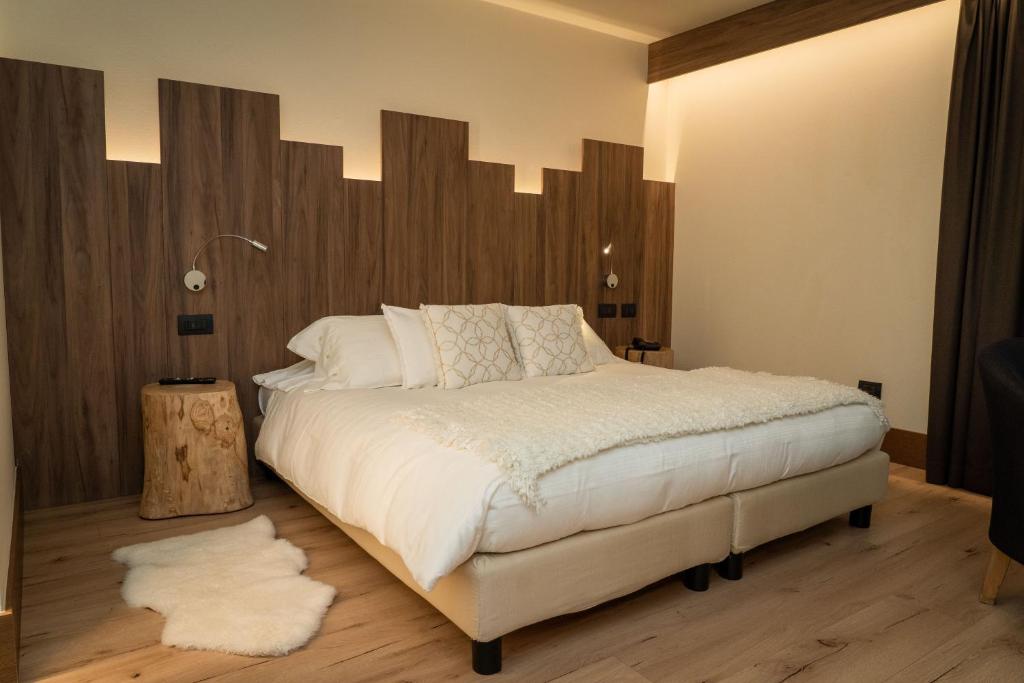 Postel nebo postele na pokoji v ubytování Palace Hotel Wellness & Beauty