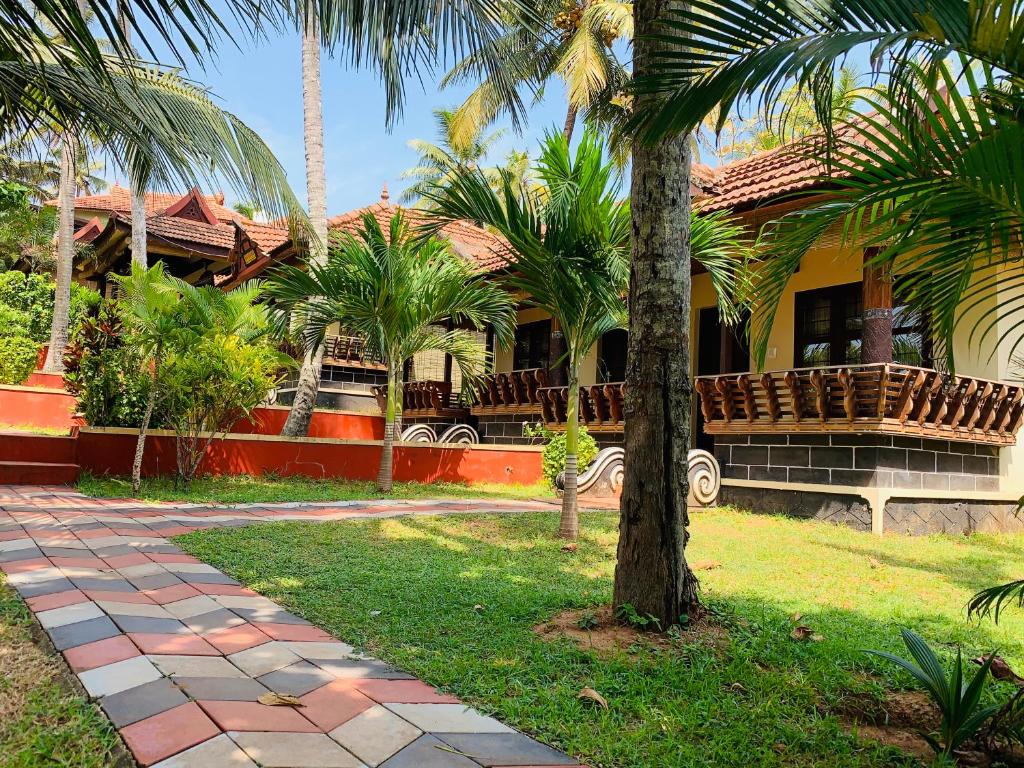 Zahrada ubytování Kerala cottage