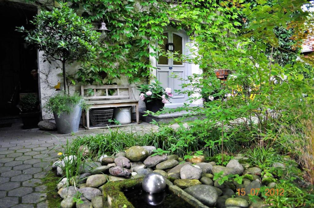 Zahrada ubytování Ferienwohnung Fischer