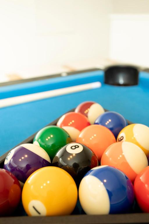 Biliár nebo kulečník v ubytování Enjoytoday vakantiewoning 45