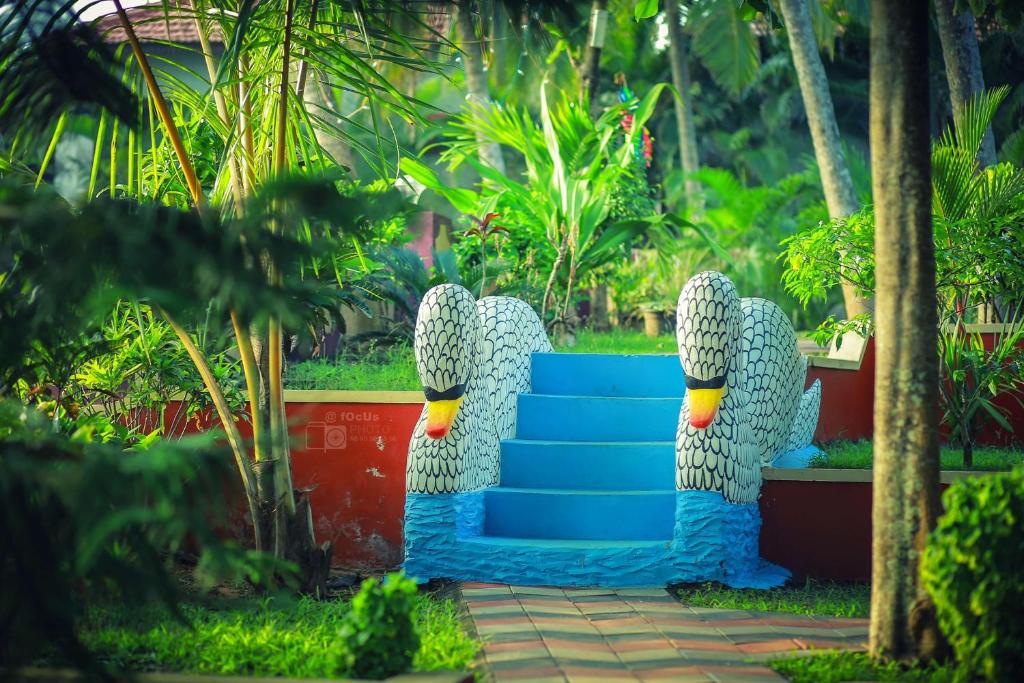 Zahrada ubytování Kerala cottage