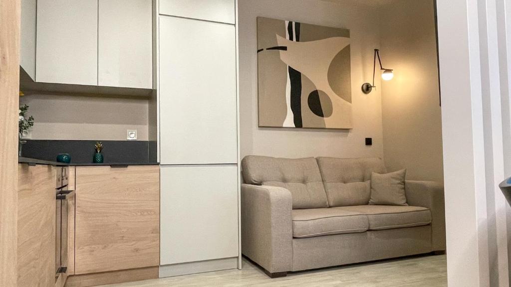 Kuchyňa alebo kuchynka v ubytovaní Comfortable 1-room apartment close to the center