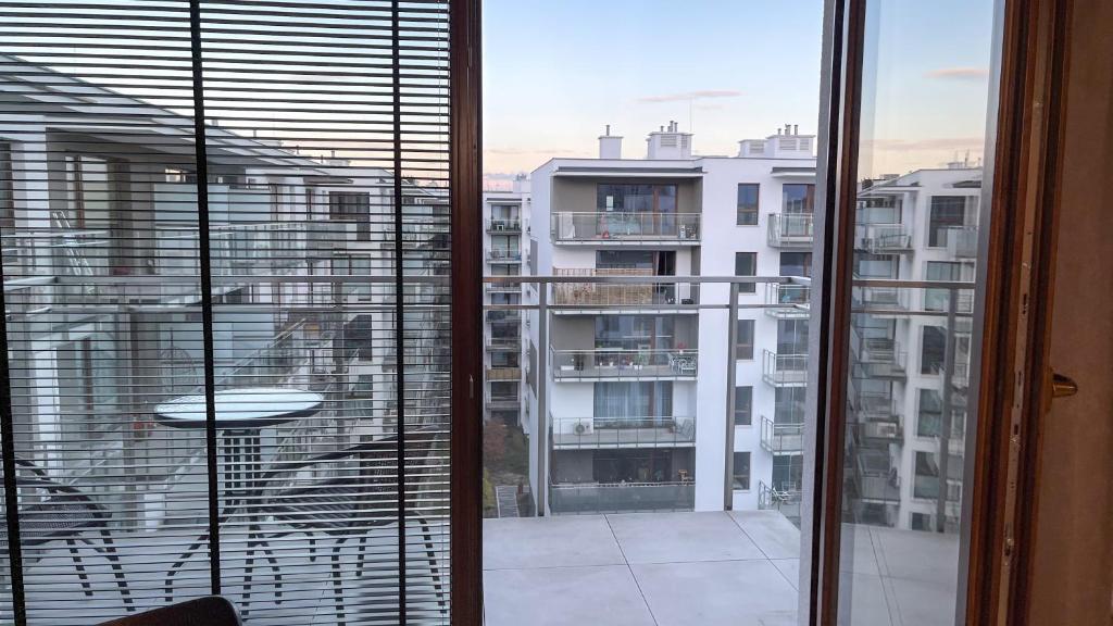 Balkón alebo terasa v ubytovaní Comfortable 1-room apartment close to the center