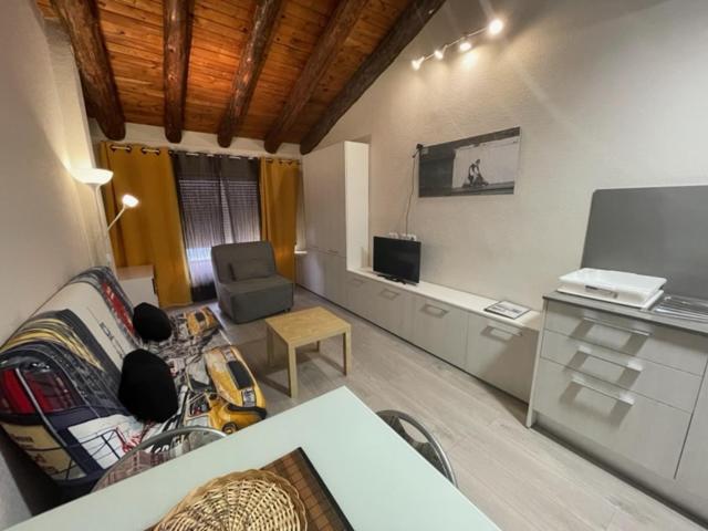 TV a/nebo společenská místnost v ubytování Immodelpas Consuegra 1