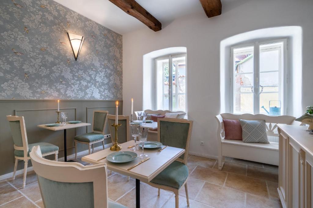 Posezení v ubytování Boutique hotel Soukeníkův dům