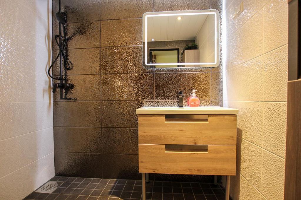 Koupelna v ubytování Chelsea Roosi 11 Apartment