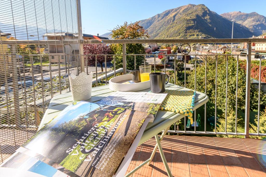 Nespecifikovaný výhled na hory nebo výhled na hory při pohledu z bed and breakfast