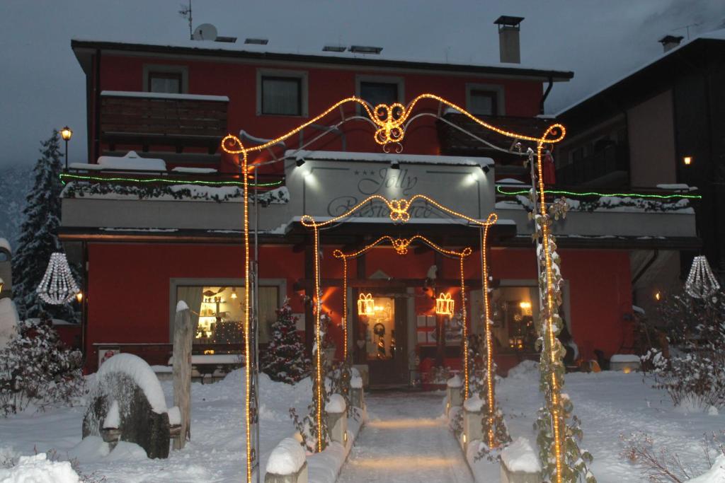 Jolly Residence durante el invierno