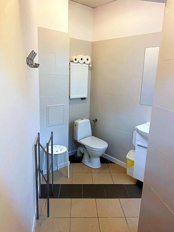 Kúpeľňa v ubytovaní Pokoje Duchówka
