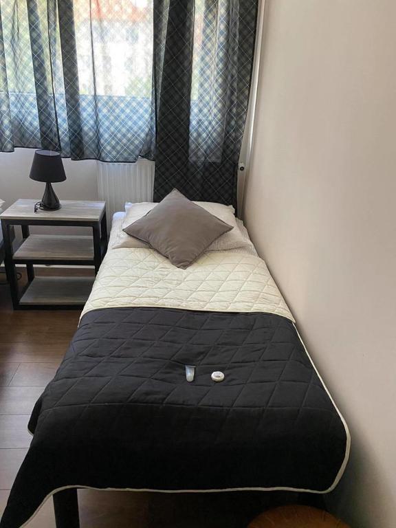 Posteľ alebo postele v izbe v ubytovaní Pokoje Duchówka