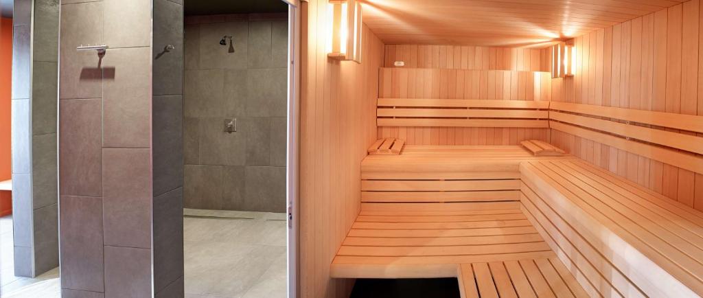 Koupelna v ubytování Van der Valk Hotel Spa