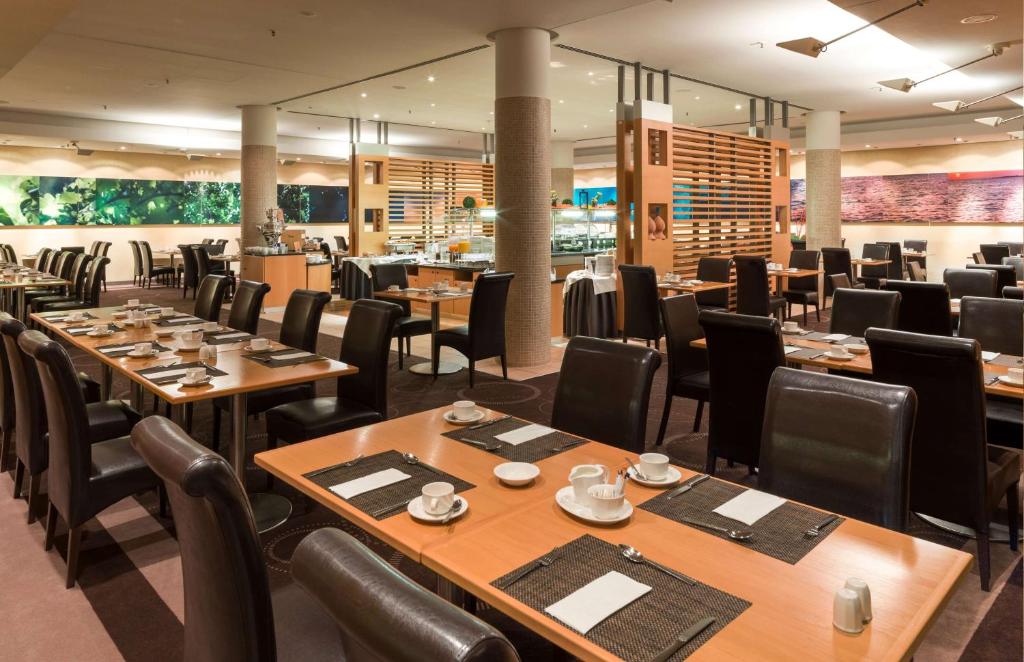 Restaurace v ubytování Radisson Blu Hotel Hannover