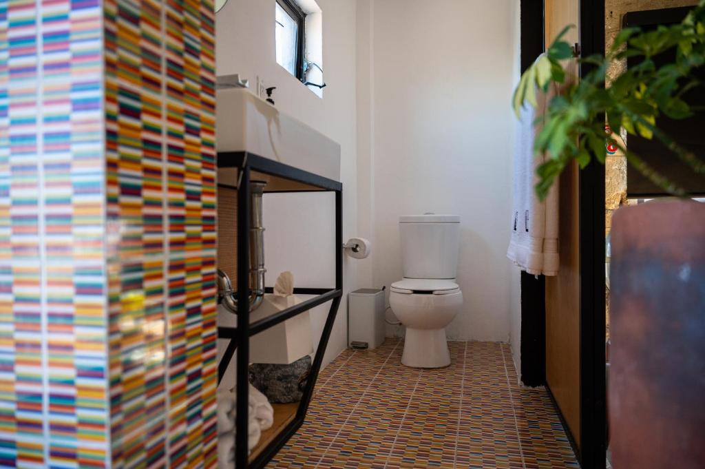 Koupelna v ubytování Hotel Boutique Lafayette Tijuana