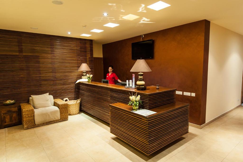 TV a/nebo společenská místnost v ubytování Cocor Spa Hotel