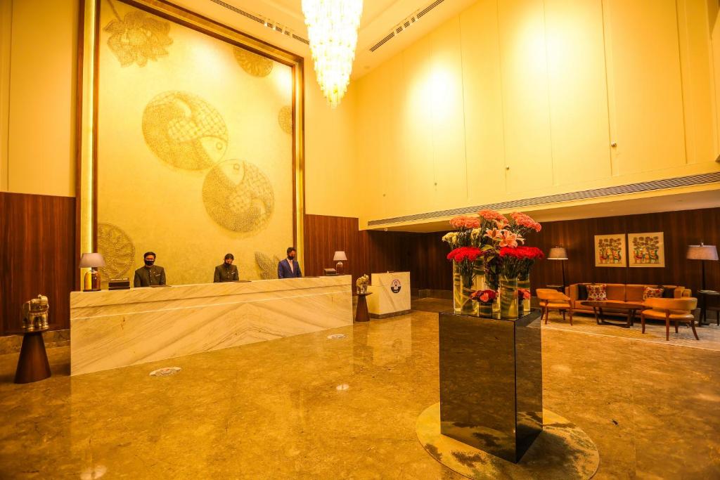 Koupelna v ubytování Radisson Bhopal