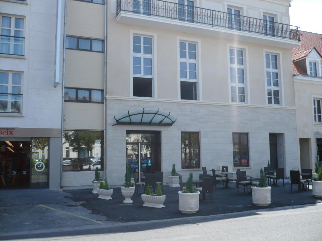 Budova, kde se aparthotel nachází