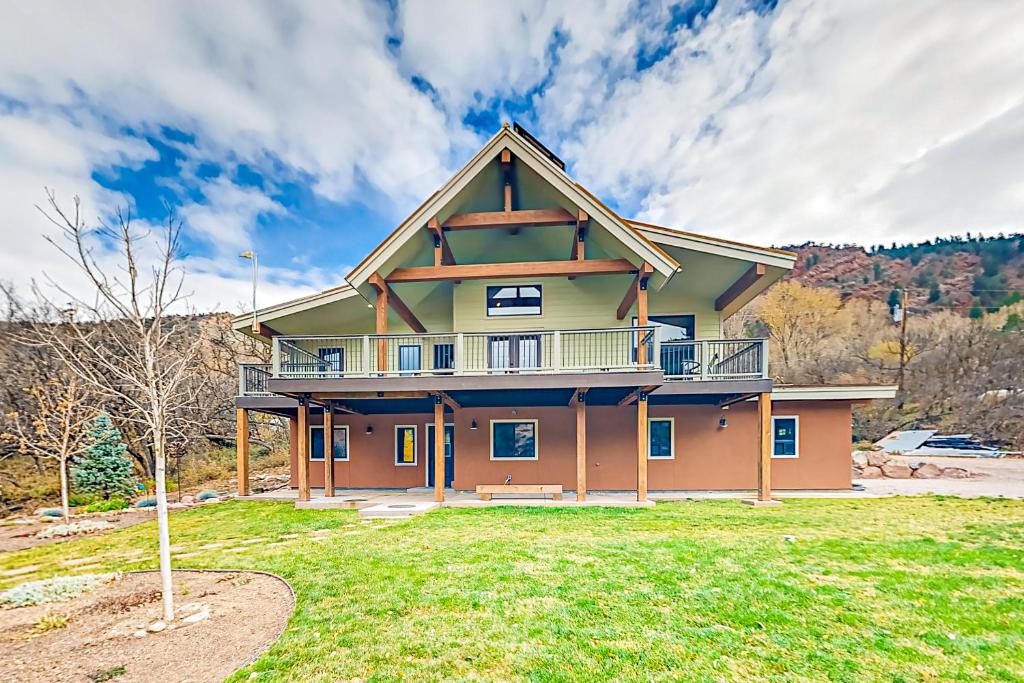 Budova, kde se prázdninový dům nachází