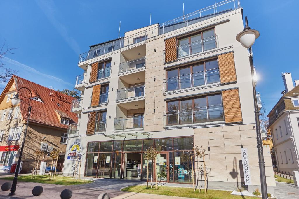 Budova, v ktorej sa apartmán nachádza