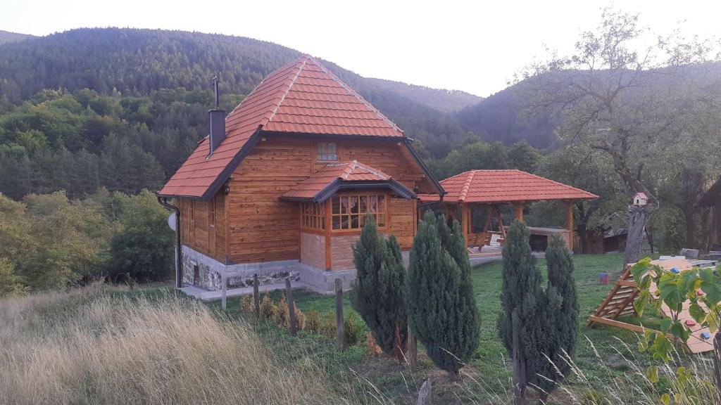 Příroda nedaleko prázdninového domu