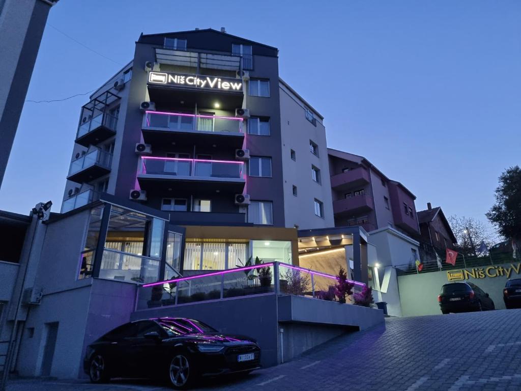 Budova, kde se hotel nachází