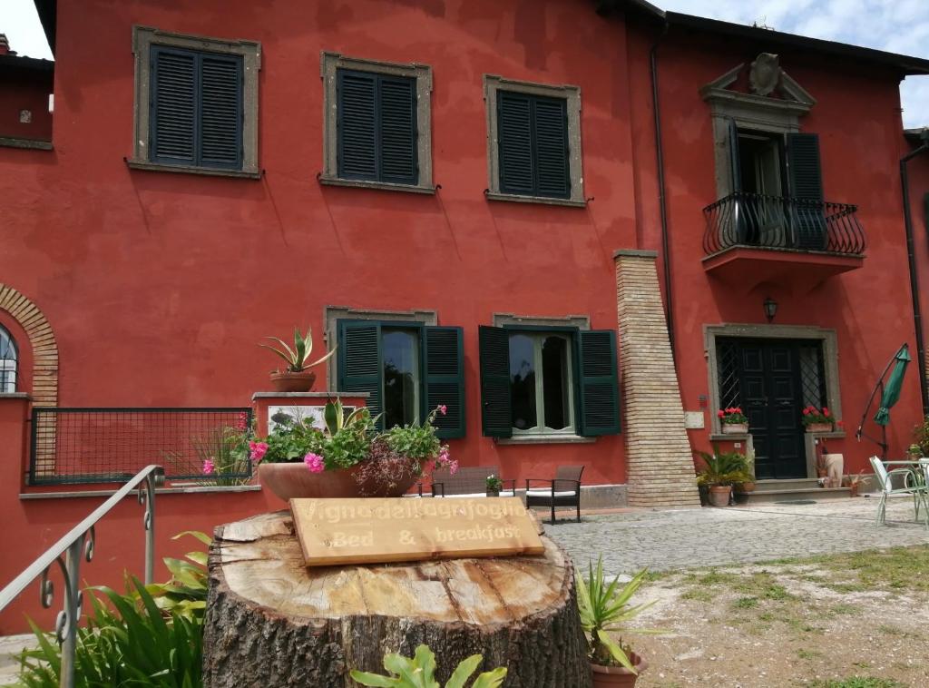 Budova, kde se bed and breakfast nachází