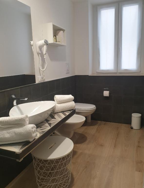 Koupelna v ubytování B&B La casa di Ale