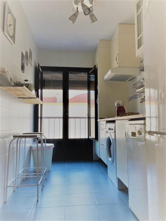 Kuchyň nebo kuchyňský kout v ubytování El Envero Apartamento