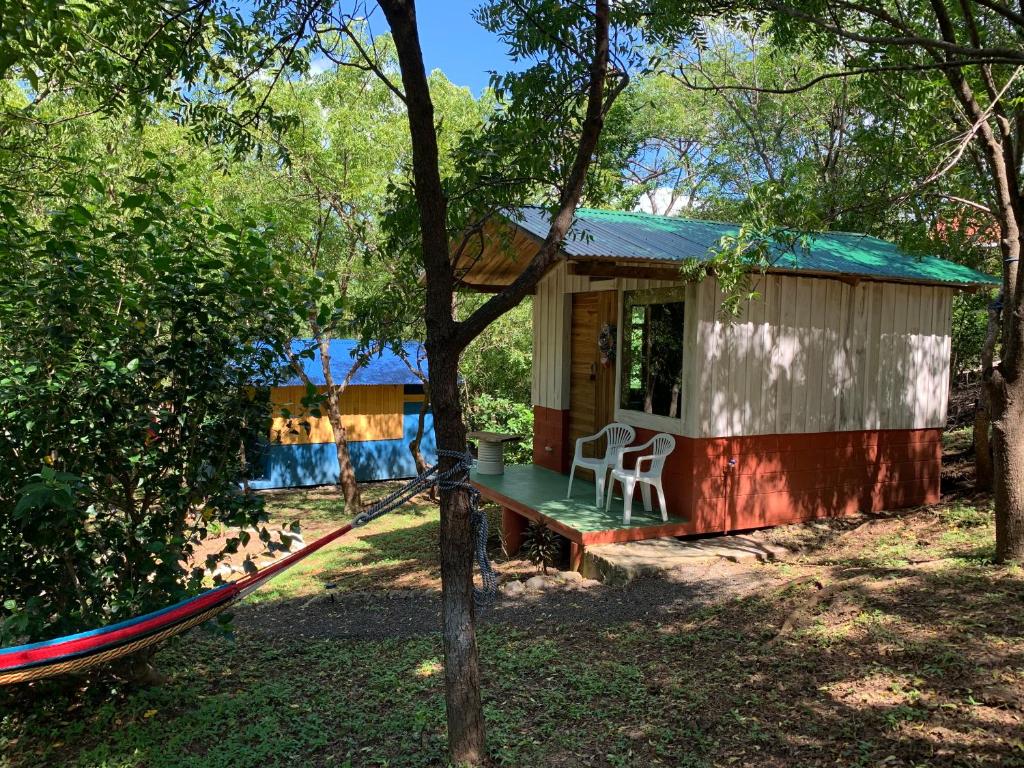 Zahrada ubytování Cabañas Casa Soley