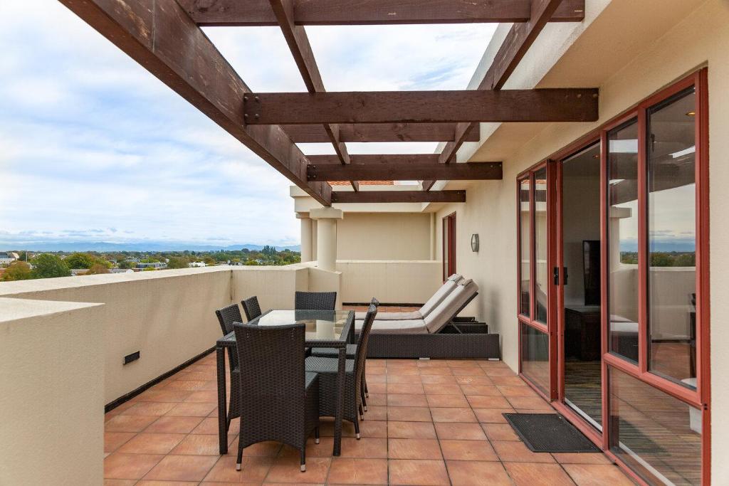 Balkón nebo terasa v ubytování Fino Hotel & Suites