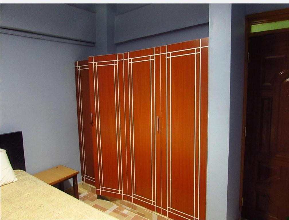 Postel nebo postele na pokoji v ubytování Tazama place