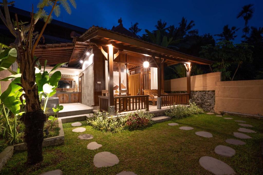 Zahrada ubytování Campuhan Sebatu Resort