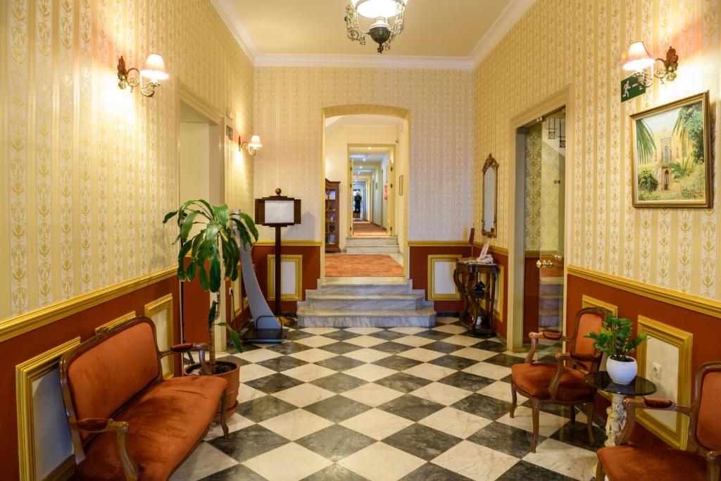Posezení v ubytování Halepa Hotel